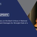 A Commentary on the Basil Criticos V National Bank Judgment: Damages for Wrongful Sale of a Security.
