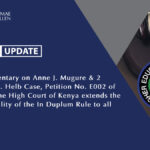 The High Court of Kenya extends the applicability of the in duplum Rule to all lenders