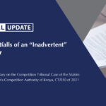 The Pitfalls of an “Inadvertent” Merger